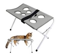 Cat Grooming Hammock - Breathable Mesh 8-Hole Tables