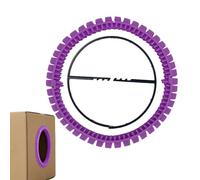 Cat Grooming Ring - Cat Self Groomer Brush with Soft Tooth Massager | DIY Cats Scratcher for Cardboard Boxes Wooden Cabinets Furniture Climbing Frames Indoor Cats Toy Grooming Accessory