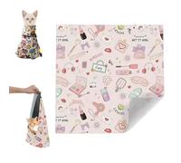 Cat Grooming Wrap, Cat Restraint for Anti-Escape Calming Wrap, Cat Restraints for Grooming, Self-Adherent Cat Restraint, Anti-Scratch, Anti-Bite, Nail Clipping- Multifunctional Pet Tool(D,45*45 cm/17.