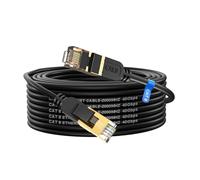 cat gruciso Cable Ethernet 10 metros Cat 8 Cable de Red Cable Lan 40Gbps 2000MHz con Conector RJ45 Cat 8, Compatible con Steam Deck PS5 PS4 Xbox X/S PC TV Box Router Servidor NAS