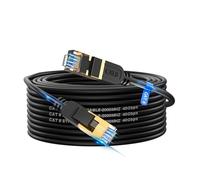 cat gruciso Cable Ethernet 12 metros Cat 8 Cable de Red Cable Lan 40Gbps 2000MHz con Conector RJ45 Cat 8, Compatible con Steam Deck PS5 PS4 Xbox X/S PC TV Box Router Servidor NAS