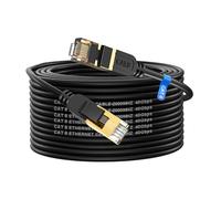 cat gruciso Cable Ethernet 20 metros Cat 8 Cable de Red Cable Lan 40Gbps 2000MHz con Conector RJ45 Cat 8, Compatible con Steam Deck PS5 PS4 Xbox X/S PC TV Box Router Servidor NAS