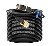 cat gruciso Cat 8 Cable Ethernet 50m-Cable de Red Cable Lan 40Gbps 2000MHz con Conector RJ45 Cat 8, Compatible con Steam Deck PS5 PS4 Xbox X/S PC TV Box Router Servidor NAS