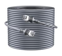 cat gruciso Starlink Cable de repuesto Starlink Gen 3 de 200 pies/60M, cable Starlink V3 de accionamiento estándar para Starlink impermeable Satellite Gen 3 Starlink Ethernet Cable para Gen 3 Gris