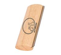 Cat Hair Brush - Wood 13 x 7 x 3,6 cm | Pet Coat Remover Comb | Wooden Dog Shedding Brush Grooming Tool For Kittens Medium Large Breed Loose Long Short For Daily Pet Grooming And Hair Maintenance