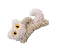 Cat Hair Clips - Cute Plush Cartoon Hair Claw | 11cm Non-Slip Acrylic +