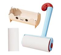 Cat Hair Remover, Dog Removal Tool, 7.9x4.6x2in Reusable Sticky Scrubber Roller, Multifunctional Pet Cleaner, Cartoon Cats Shape for Deshedding and Carpet Cleaning