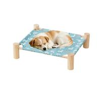 Cat Hammock Bed - Removable Elevated Sleeping Cot, Breathable Stable Cat Lounge Bed, Space-Saving Pet Rest , Durable Hanging Cats Furniture, Comfortable Raised Pet Lounger for Home Living Room