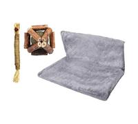 Cat Hammock, Detachable Pet Bed, Small Dog Couch, Washable Comfortable Sturdy Material Enhances Comfort Easy to Use Versatile for Home, 17.72x11.81x9.65 Inches