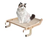 Cat Hammock for Window, Space Saving Window Cat Seat, Heavy Duty Cat Perch Seat, Indoor Cat Bed for Windowsill, Cat Window Perch, Window Mounted Cat Bed, Cat Seat for Indoor Use
