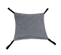 Cat Hammock Genérico con correas ajustables, Soft Double-Sided Kitten Bed, Cage Hanging Accessory, Comfortable Rest Pad for Rabbits, herrets, puppies, and Small Pets, 15,75 x 15,75 pulgadas