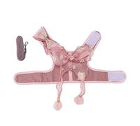 Cat Harness and Leash Set | Breathable Mesh Vest for Walking/Hiking/Outdoor | Adjustable Hook and Loop Design with D - Ring | 2 - in - 1 Pet Security Gear (l)