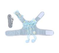 Cat Harness and Leash Set | Breathable Mesh Vest for Walking/Hiking/Outdoor | Adjustable Hook and Loop Design with D - Ring | 2 - in - 1 Pet Security Gear (S)