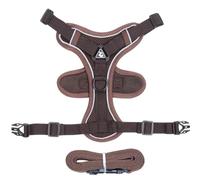 Cat Harness | Poliéster, S/M & L/XL Sizes (9.1in-11.4in Length) | Escape-Proof Breathable Vest for Small Dogs, Cats | Reflective Pet Walking Lead