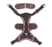 Cat Harness | Poliéster, S/M & L/XL Sizes (9.1in-11.4in Length) | Escape-Proof Breathable Vest for Small Dogs, Cats | Reflective Pet Walking Lead