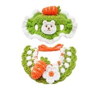 Cat Hats - Adjustable Flower Headwear | Soft Handmade Kitten Costume