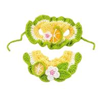Cat Hats - Adjustable Flower Headwear | Soft Handmade Kitten Costume