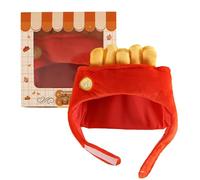 Cat Hats - Disfraz divertido de Hamburguesa para Halloween Dog | Disfraz de hamburguesa con forma de hamburguesa | Disfraz de cachorro con forma de hamburguesa | Accesorio para gatos, perros