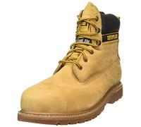 Cat Holton St S3 - Botas cortas para hombre, White/Navy, 49 EU