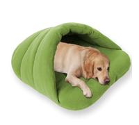 Cat House - Cama mediana para perros lavable para interiores, cueva para mascotas con cojín suave de lujo, extraíble y calmante, antiansiedad, cálida cama para mascotas, sofá antideslizante (XS-38 x