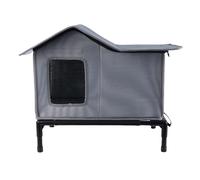 Cat House for Winter - Impermeable al Aire Libre Pet Cave con extraíble | Weatherproof Shelter for Patio, Backyard, Garden, Balcony y Uso Indoor Animal