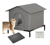 Cat House - Oxford Cloth Sponge de aluminio de aluminio, resistente al