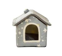 Cat Houses For Indoor Cats | Semi Enclosed Kitten Bed | Sleeping Nook For Cats | Soft-Sided Pet House | Cat Sleeping Cave Waterproof Design Plush For Cats, Dogs and Other Pets