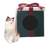 Cat Houses, Soft Pet Bed, Foldable Pet House, Closed Pet Cave Bed, Compact Design, Material, 35x34x35cm/13.78x13.39x13.78 Inches For For Pet Cat and Dog