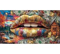 Cat-in-Sunglasses-Lounging-in-Pool-with-Money Puzzle de 1000 Piezas para Adultos Papel Reciclado Juego Educativo Desafiante 70x50/1000pcs