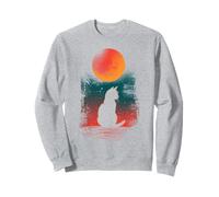 Cat in The Night Sudadera