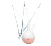Cat Interactive Feeder, Electrical Feeding Ball Toy, 32.1x8.4cm Adorable Indoor Kitten Teaser, Smart Food Feeder, Weight Loss Exercise Ball for Boredom Relief