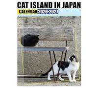 Cat Island In Japan Calendar 2026 - 2027: Two Year Organizer With Sturdy Paper And Spacious Writing Blocks For Home Or Office Use