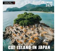 Cat Island In Japan Calendar 2026: Feline Paradise on a Peaceful Japanese Isle