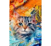 Cat Journal: Premium Cute & Cozy Colorful Notebook for Writing and Drawing | 200 Pages | Classic Lined Paper | 7x10 inches | Softcover