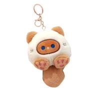 Cat Key Chain Sound Plush Keychain - Birthday, Christmas, Wedding, Day,
