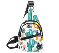 Cat Kitten Head Paw (2) Mochila cruzada lateral, Multicolor 08, 11.8x7x1.5in/30x18x4cm