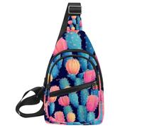 Cat Kitten Head Paw (2) Mochila cruzada lateral, Multicolor 12, 11.8x7x1.5in/30x18x4cm