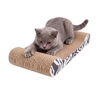 Cat Kitten Scratching Pad - Cat Scratching Board, Reversible Durable with Eco-Friendly Cardboard, Cats Scratcher Mat, Indoor Pet Furniture, Couch & Carpet Protector for Kittens Small Medium