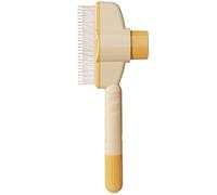 Cat Knot Comb, Dog Knot Brush, Puppy Flea Cleaning Comb, Pet Loose Hair Comb, Steel Needle Pet Combs, Dog Flea Cleaning Brush, Cat Grooming Knot Combs for Pets (Green, Yellow)