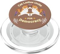 Cat Ladies se unen por la Democracia PopSockets PopGrip para MagSafe