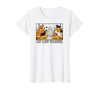 Cat Lady Hoarder Funny Crazy Kitten Collector Design Camiseta gráfica económica, Mujer, Blanco, XL