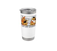 Cat Lady Hoarder Funny Crazy Kitten Collector Design Vaso térmico de acero inoxidable de doble pared