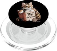 Cat Lee, cómo Entrenar a Tus Humanos, una Idea de Regalo PopSockets PopGrip para MagSafe