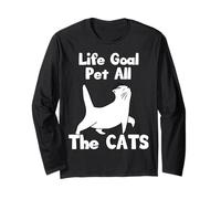 Cat Life Goal Pet All The Gats Cat Funny Manga Larga