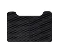 Cat Litter Box Mat, Water Resistant Litter Trapping Mat, Anti-Slip Design, Soft Kitty Litter Catcher, Waterproof Mat, Easy Clean Cat Litter Box Floor Protector, Cat Mat 25.2x16.54 Inches for Home