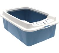 Cat Litter Box Rotho My Pet Bonnie Eco 56 X 17 X 40 Cm Blue/White NUEVO