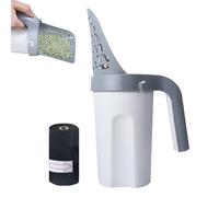 Cat Litter Box Scoop - Non-Stick Durable Material, Ergonomic Handle, Kitten Poop Shovel, Lightweight Waste Removal Tool | for Litter Box Cleaning, Cat Maintenance, Household Hygiene, Daily Pet Care, E