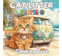 Cat Litter: Coloring Book / For Adults and Teens / U Relax / Nello Super Calm / white elephant gifts for adults