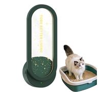 Cat Litter Deodorizer - Cat Litter Air Purifier, Plug In Quiet Portable Deodorizer with LED Light | LitterBox Air Freshener for Bedroom Dorm Home Kitchen Pets Small Spaces Litterbox Odor Control