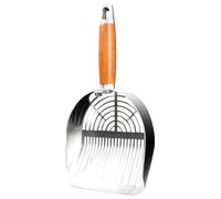 Cat Litter Scoop, Efficient Pooper Scooper Tool, Quick Screening Scoop with Comfortable Ergonomic Grip and Versatile Design for Your Feline Friend, 11.22 Inches